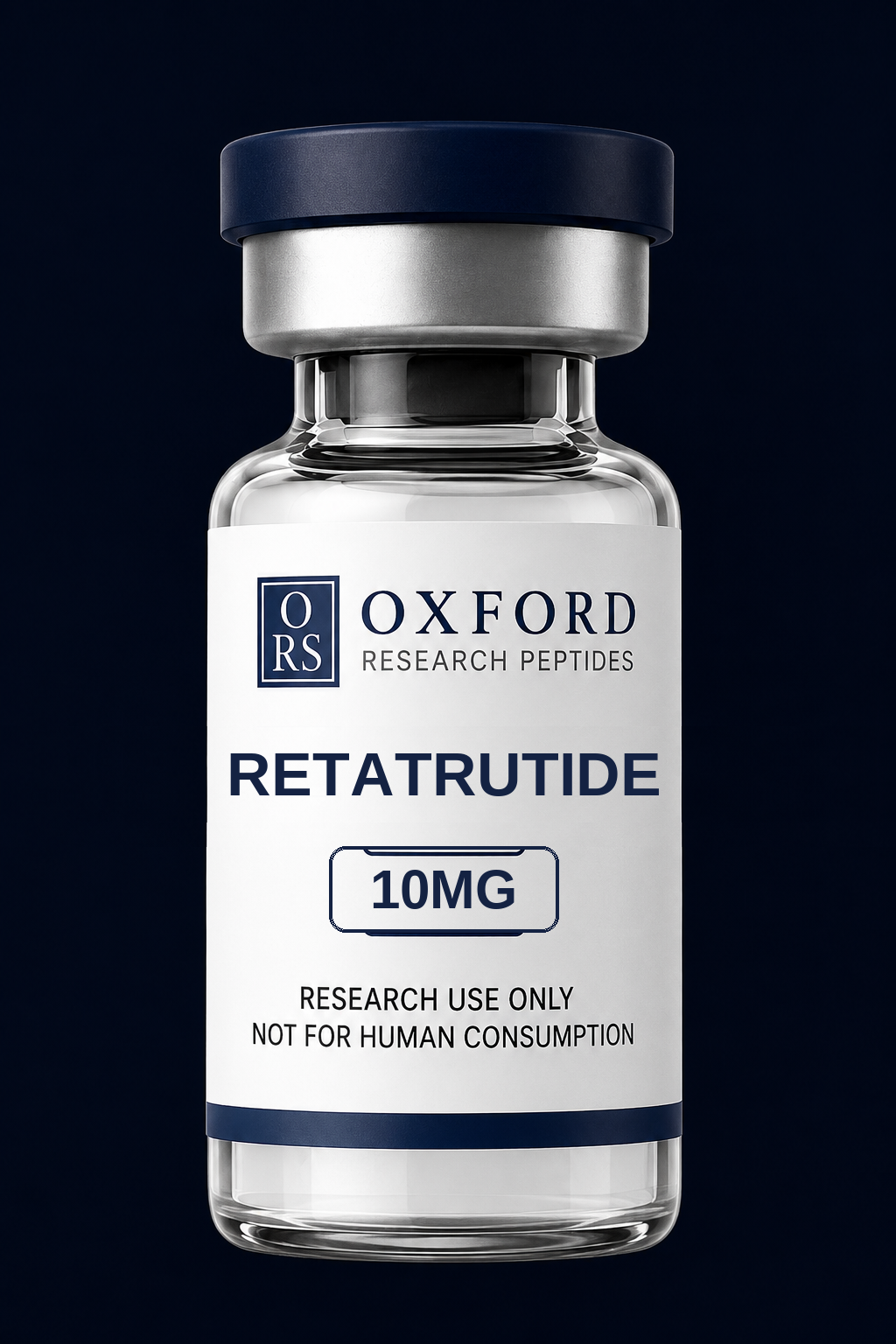 Retatrutide research peptide vial